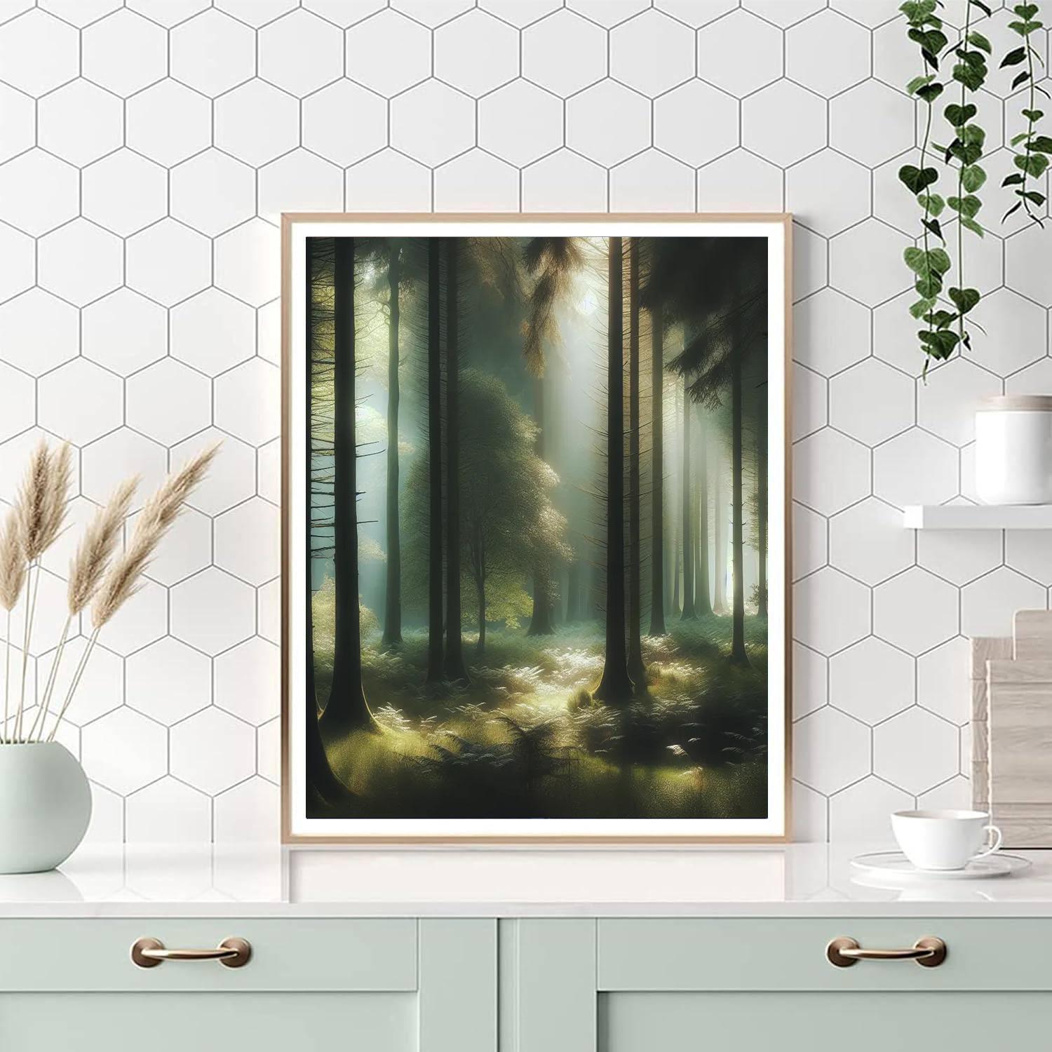 Mystic Forest Retreat Numbered Painting Kits