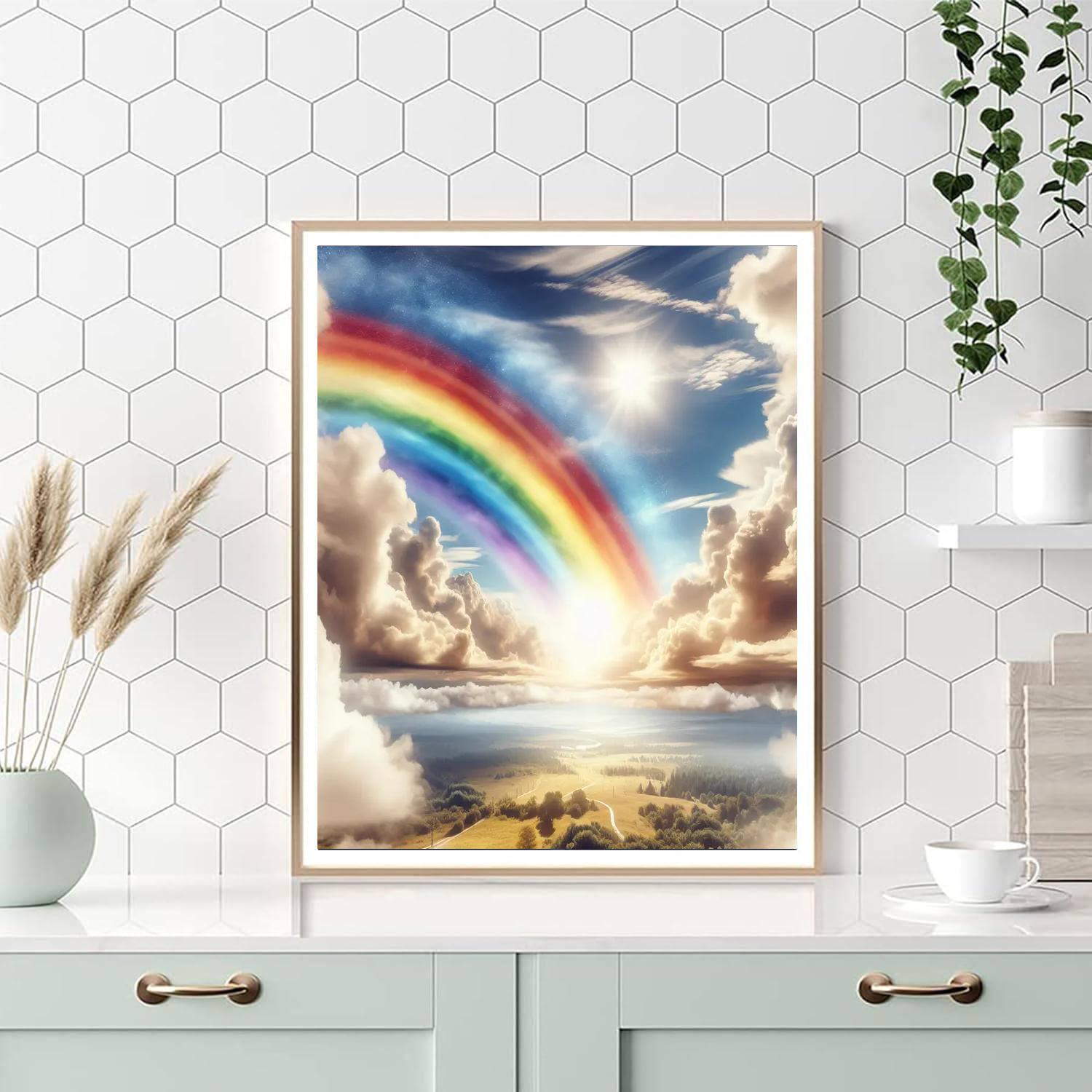 Rainbow Dreams For Little Ones Painting By Numbers Kit