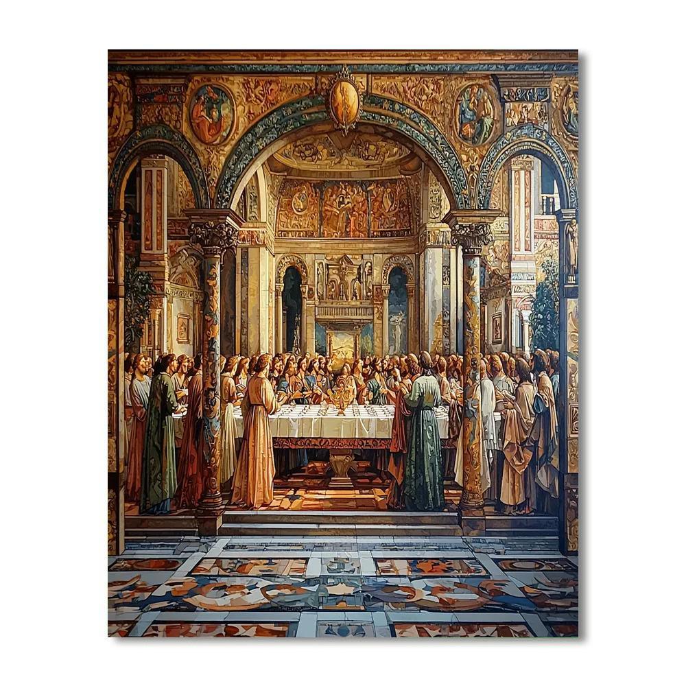 Da Vinci Inspired Historic Scenes Of Change  Painting By Numbers Kit