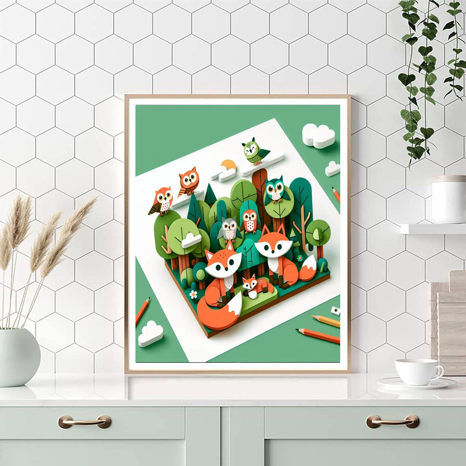 Woodland Wonders Paint By Numbers Kits