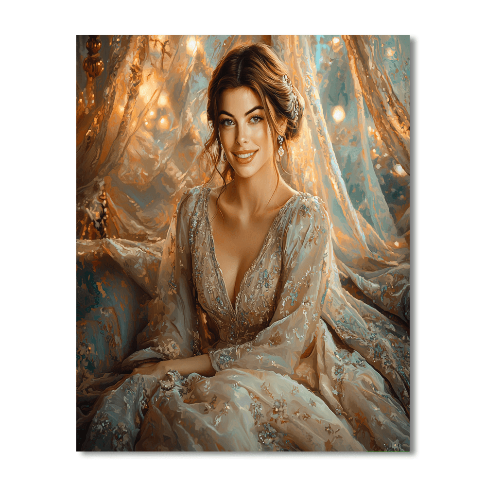 Anne Hathaway: The Versatile Star Of Glamour Paint By Numbers Kits