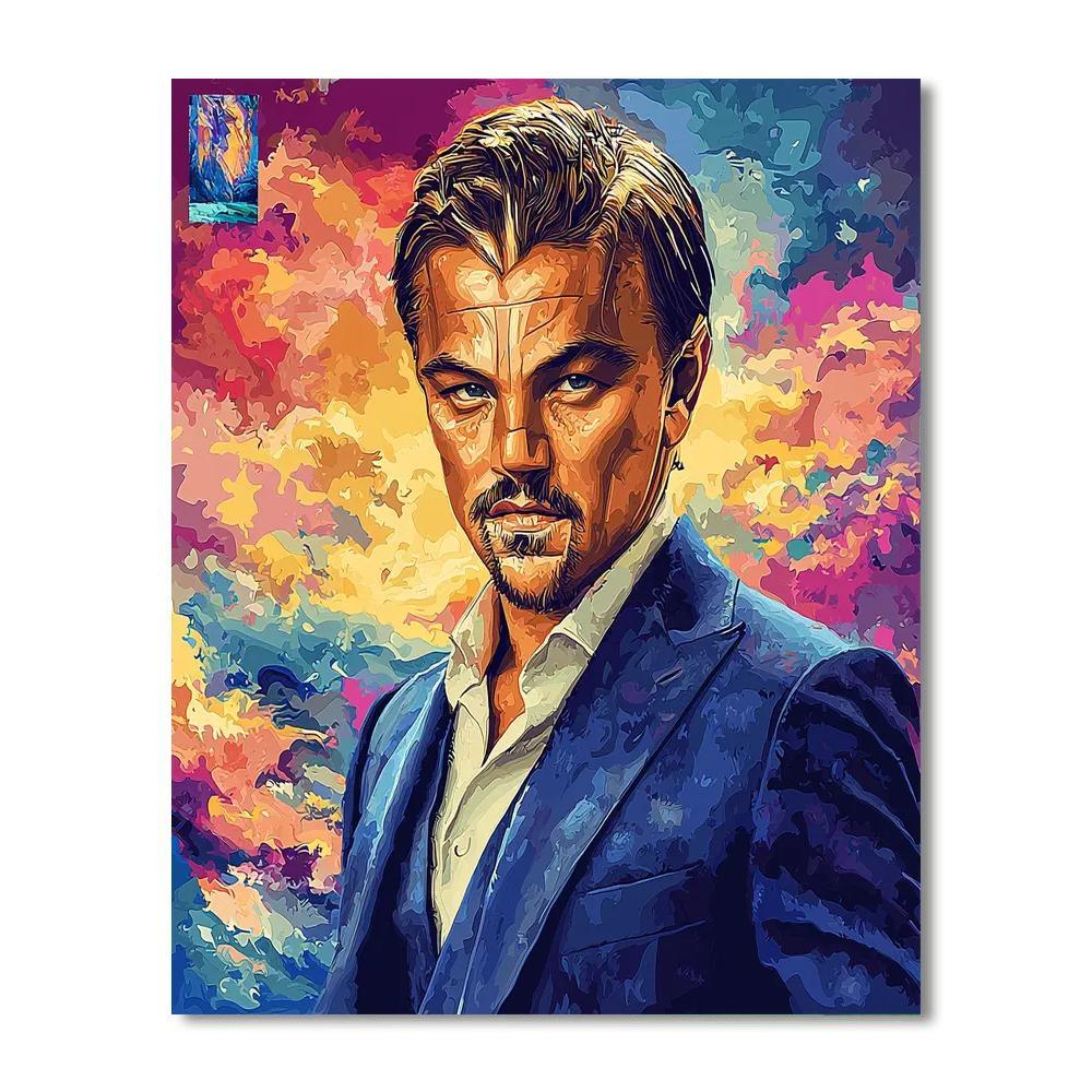 Leonardo Dicaprio: Navigating The Depths Of Dreams Paint By Numbers Kits