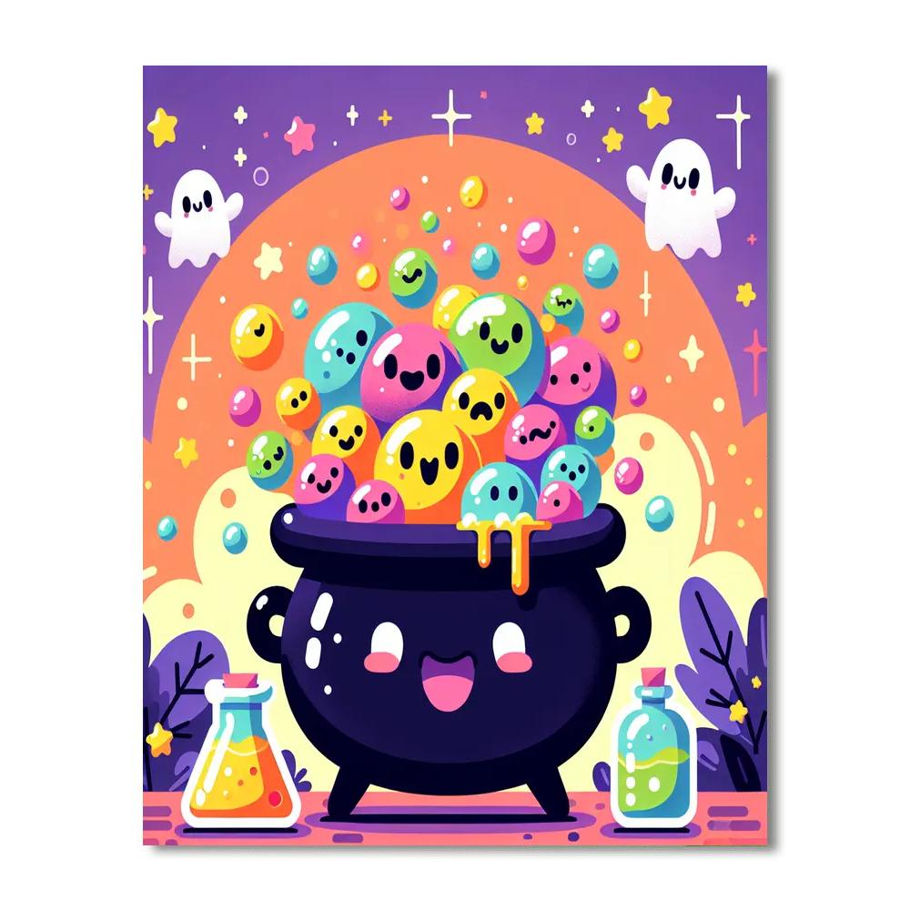 Bubbling Cauldron Paint By Color