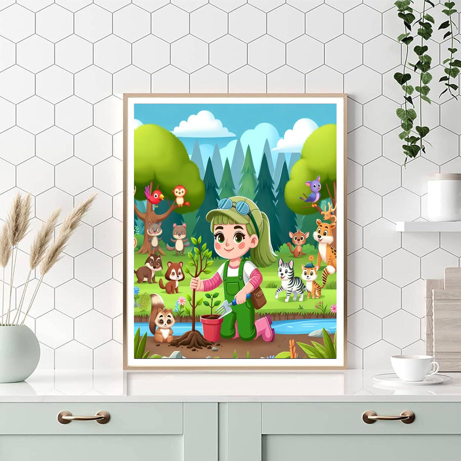 Eco Adventure Ranger DIY Paint By Numbers