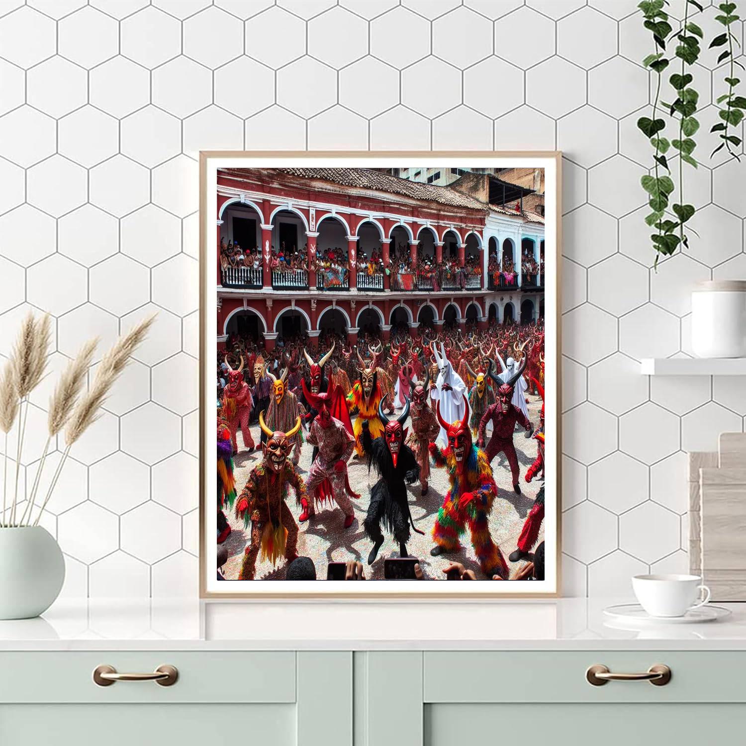 Diablos Danzantes - Yare Paint By Numbers Kits