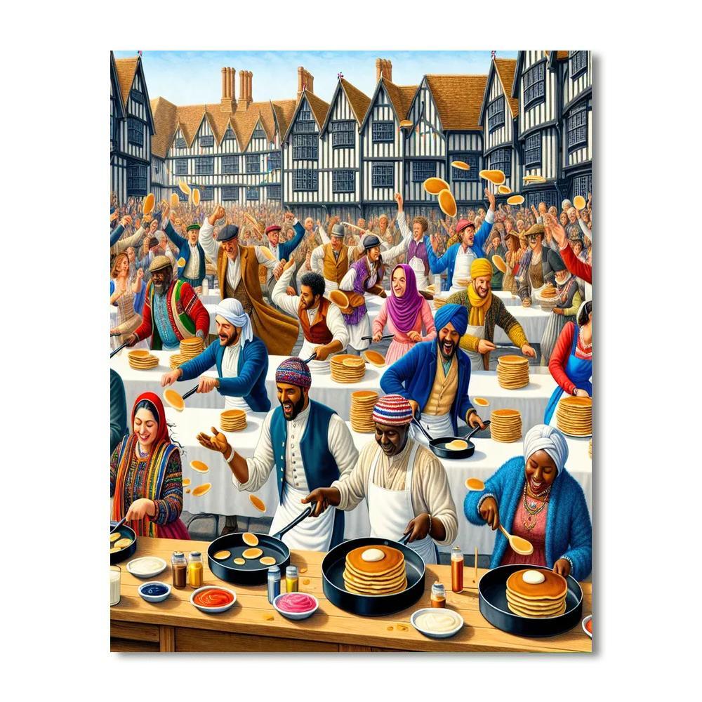 Pancake Day - Uk Paint By Number