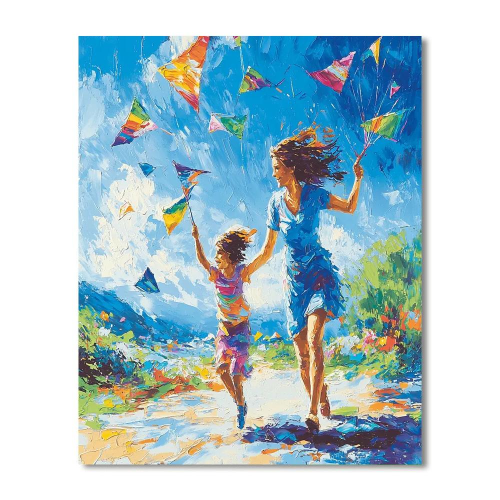Kite Flying Adventures Paint By Numbers Kits