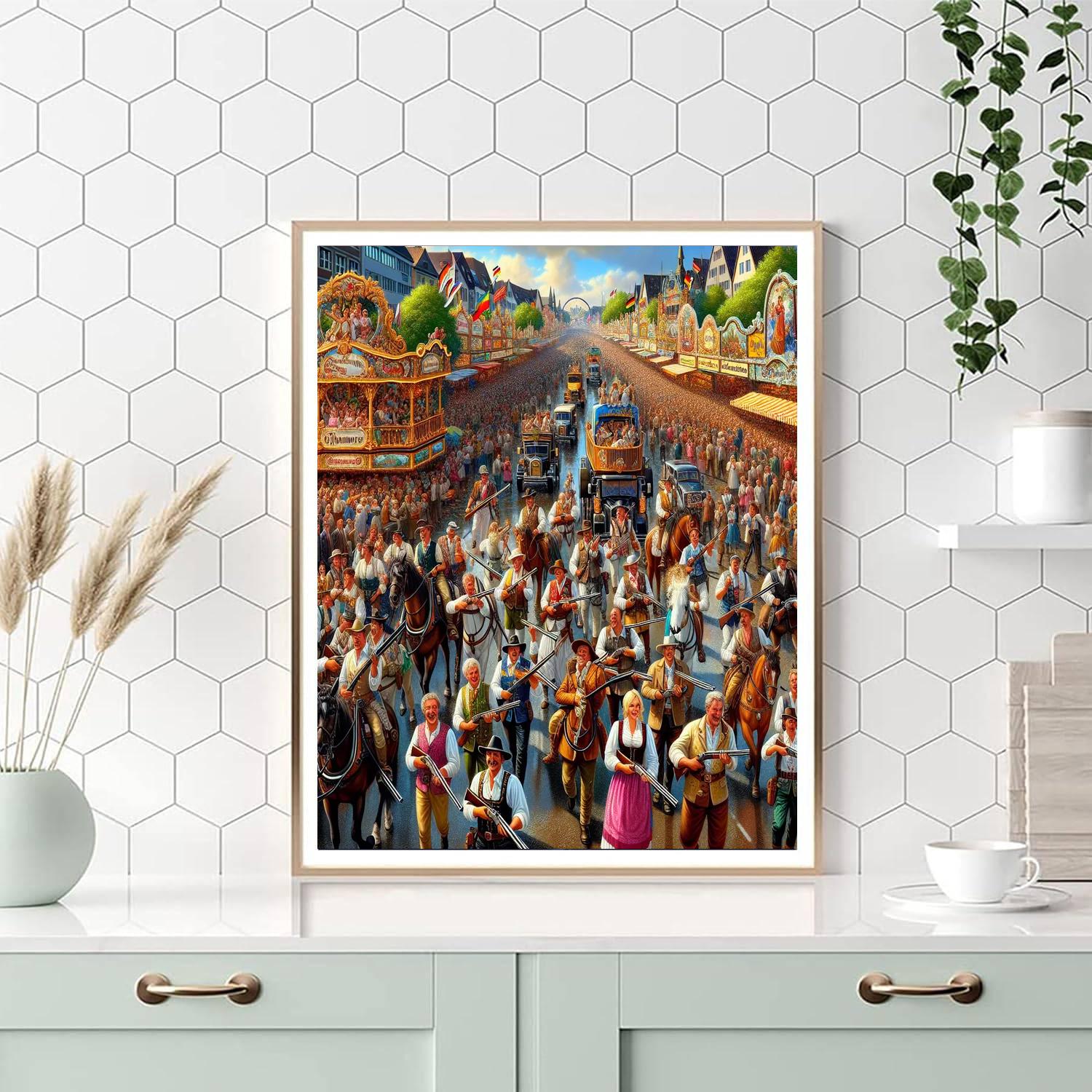 Hannover Schützenfest - Germany Paint By Color