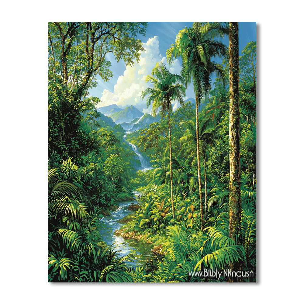 Amazon Rainforest - Brazil Paint By Numbers Kits