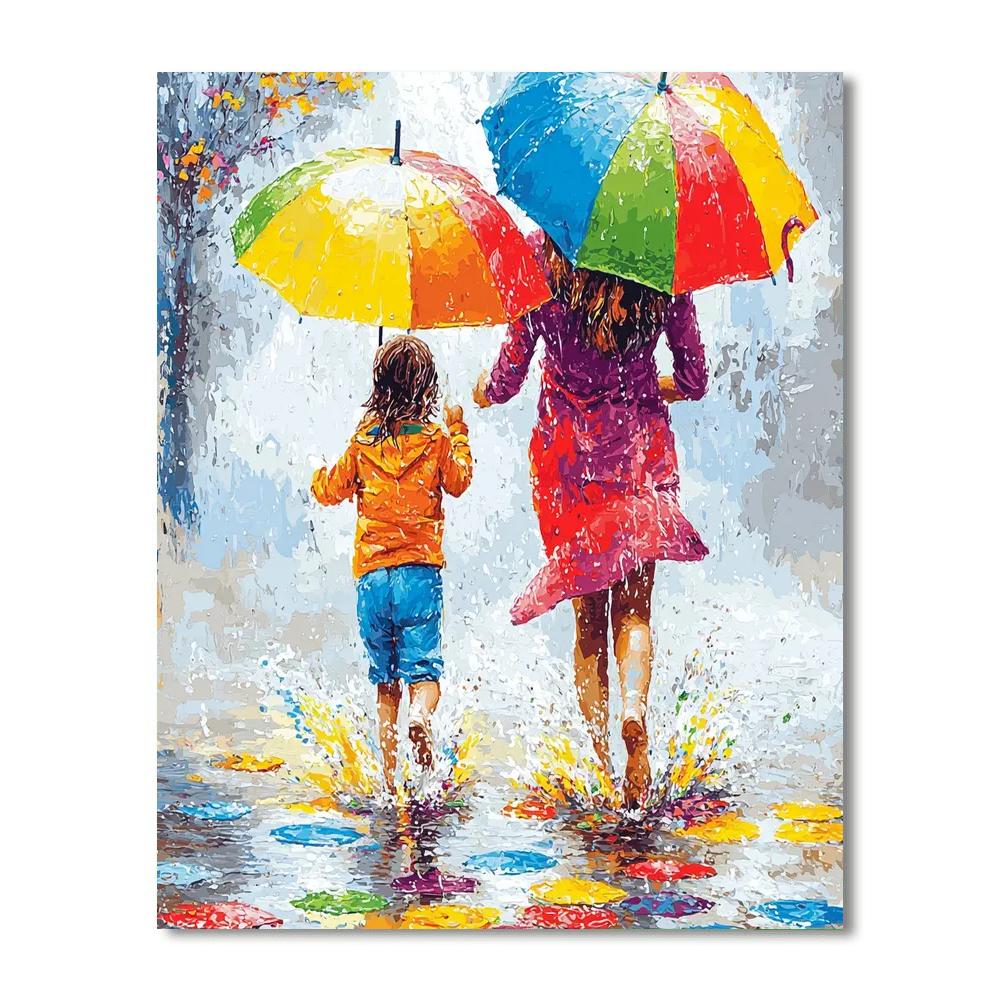 Adventures On A Cloudy Day Paint By Color