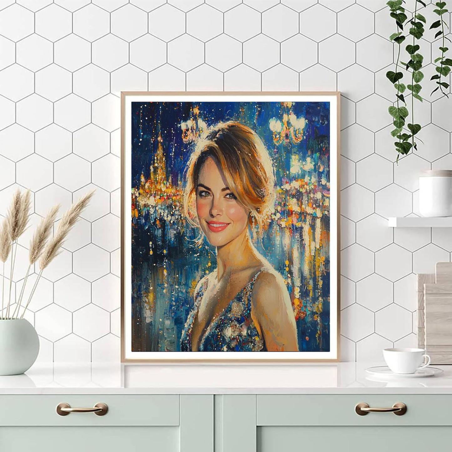 Emma Stone: A La La Land Of Talent Paint By Color