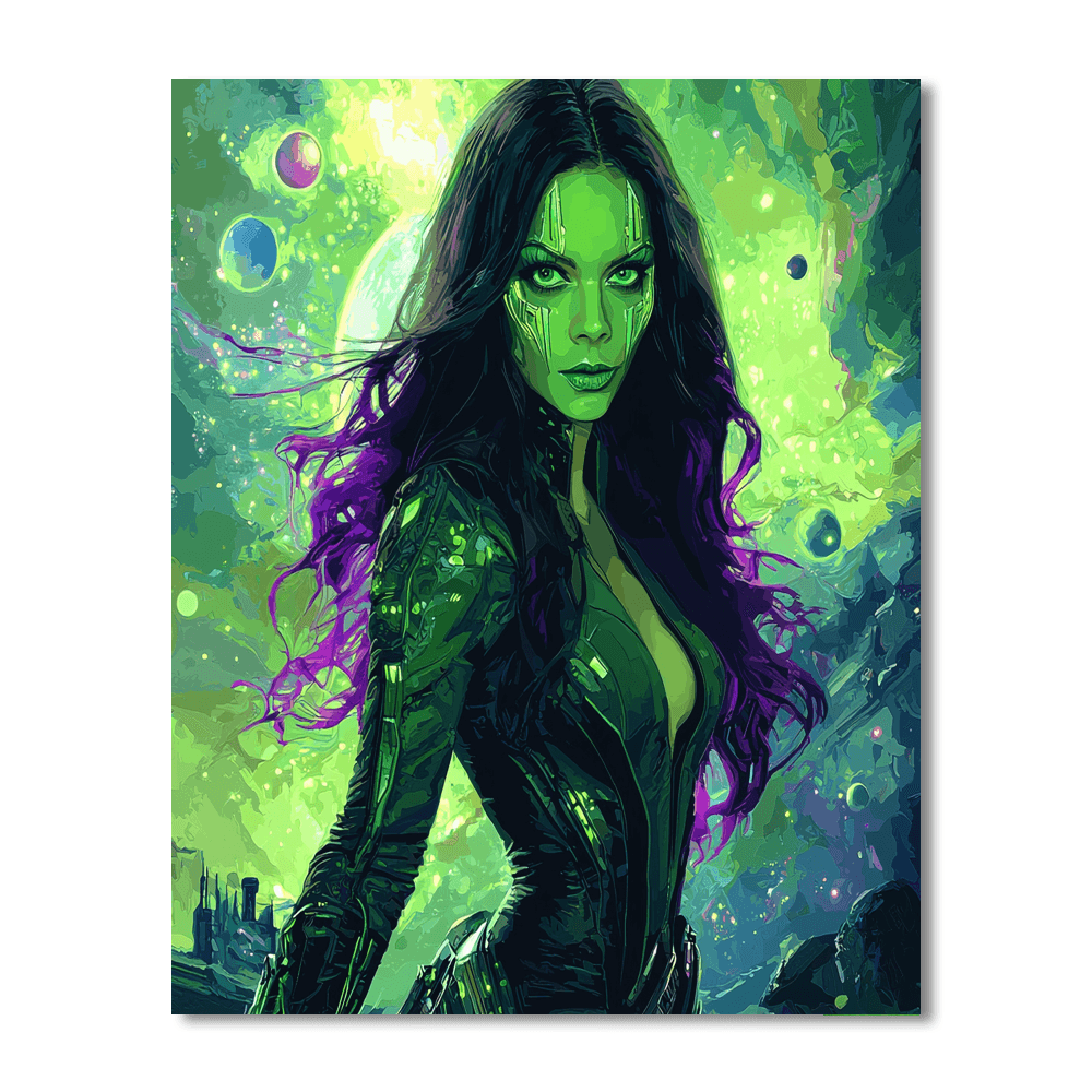 Zoe Saldana: The Fearless Force Of The Stars Paint By Number