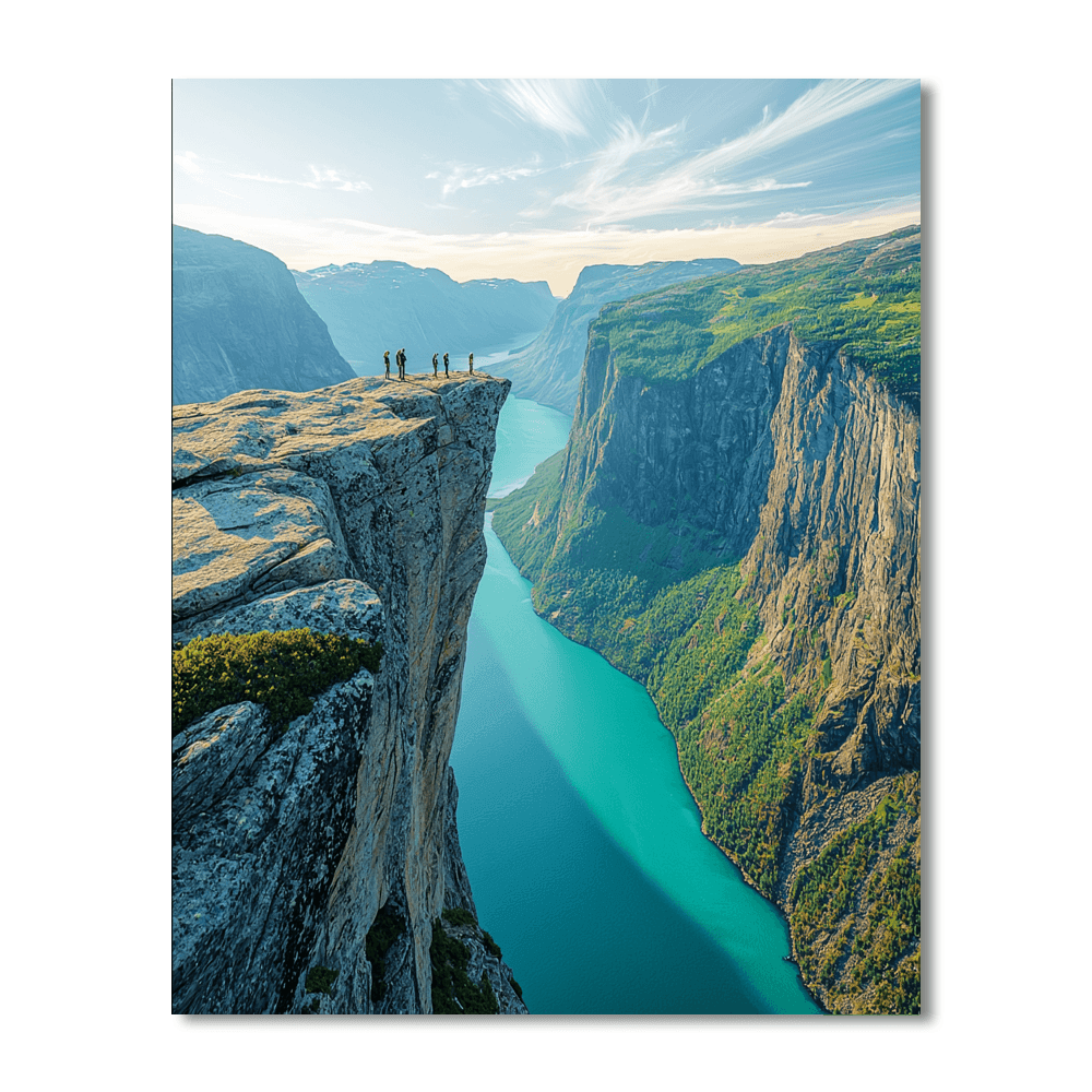Trolltunga Numbered Painting Kits