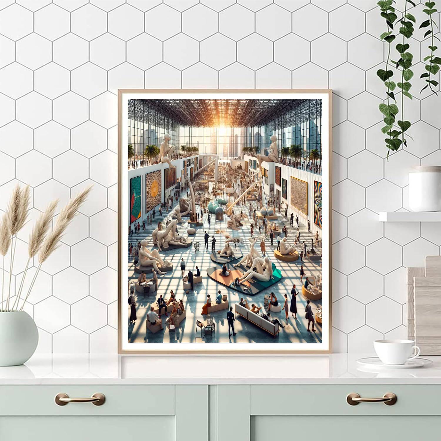 Art Basel - Miami, Usa Paint By Numbers Art