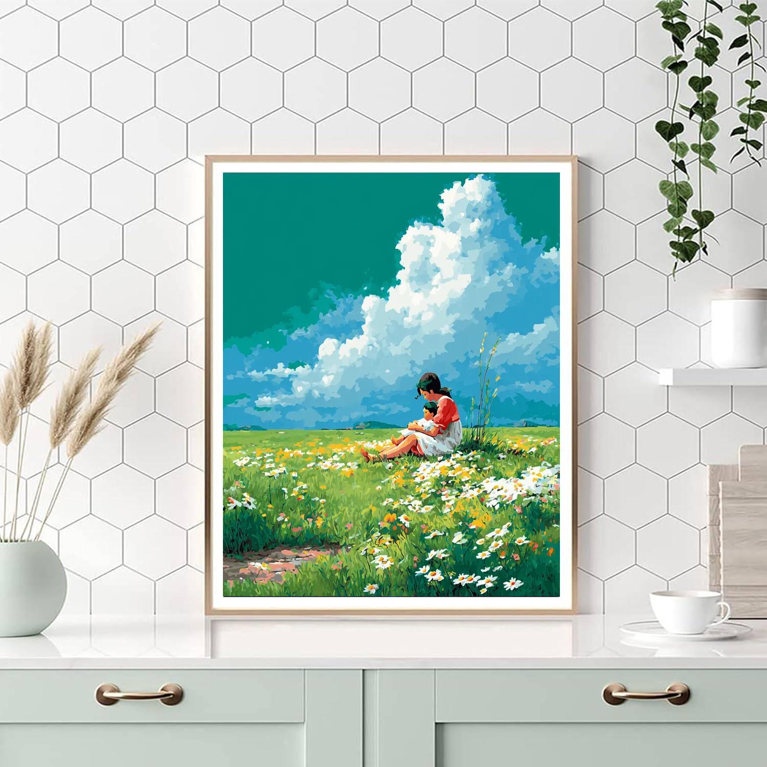 Morning Lullaby In The Meadow Paint By Numbers Kits