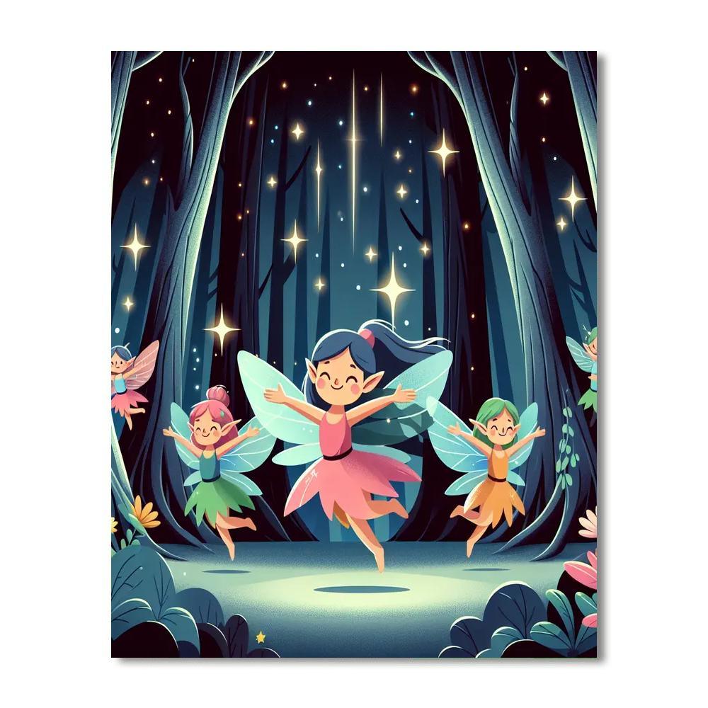 Fairy Forest Fiesta Paint By Color