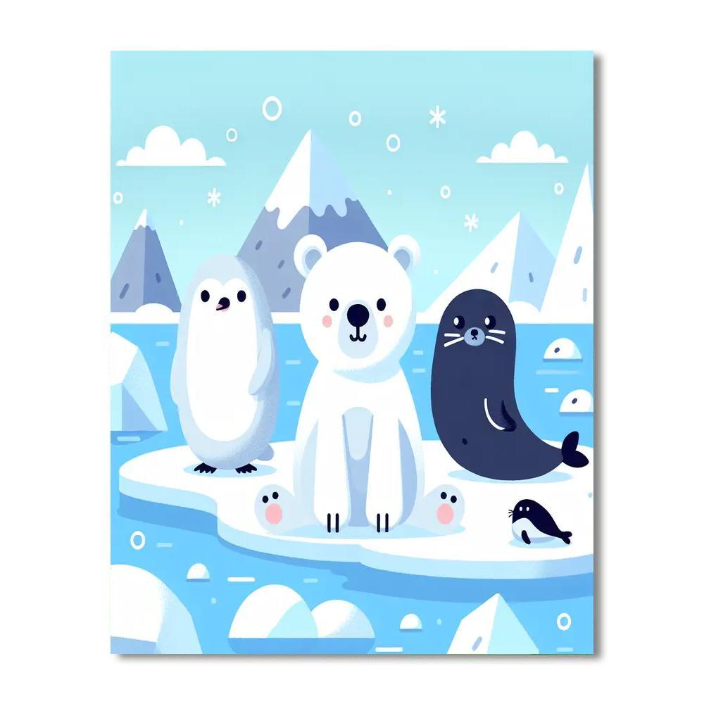 Artful Arctic Adventure Paint By Number