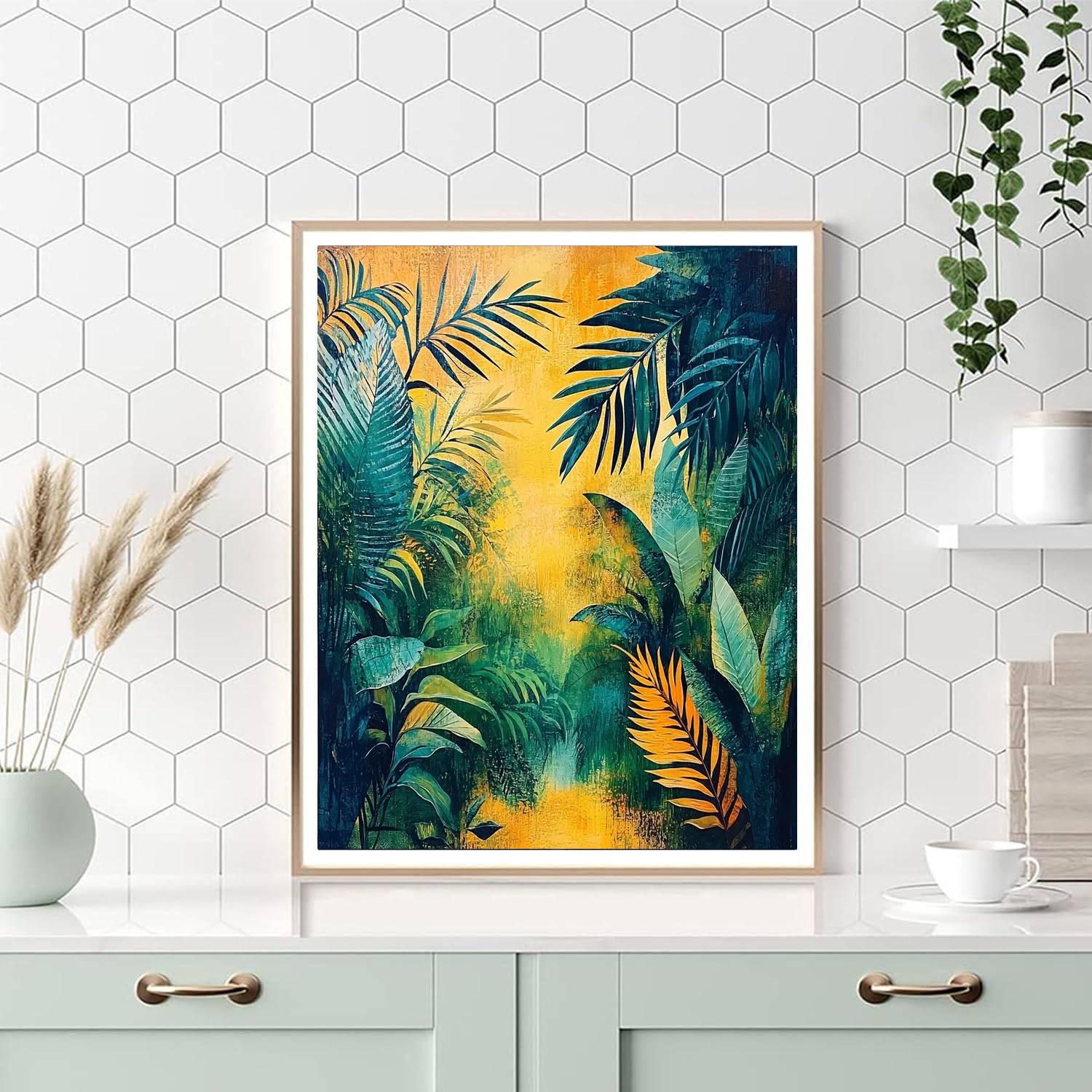 Frida Kahlo Inspired Breath Of The Earth  Paint By Numbers Art