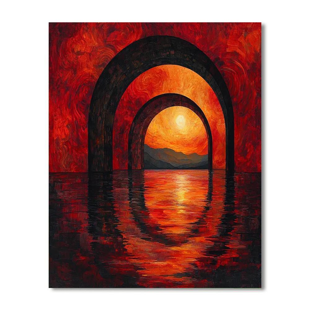 Caravaggio Inspired Shadows Of Reflection  Paint By Numbers Kits