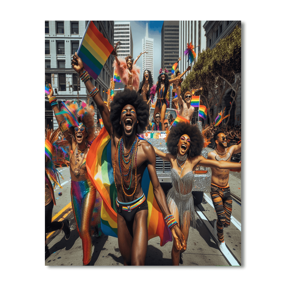 San Francisco Pride Paint By Numbers Kits