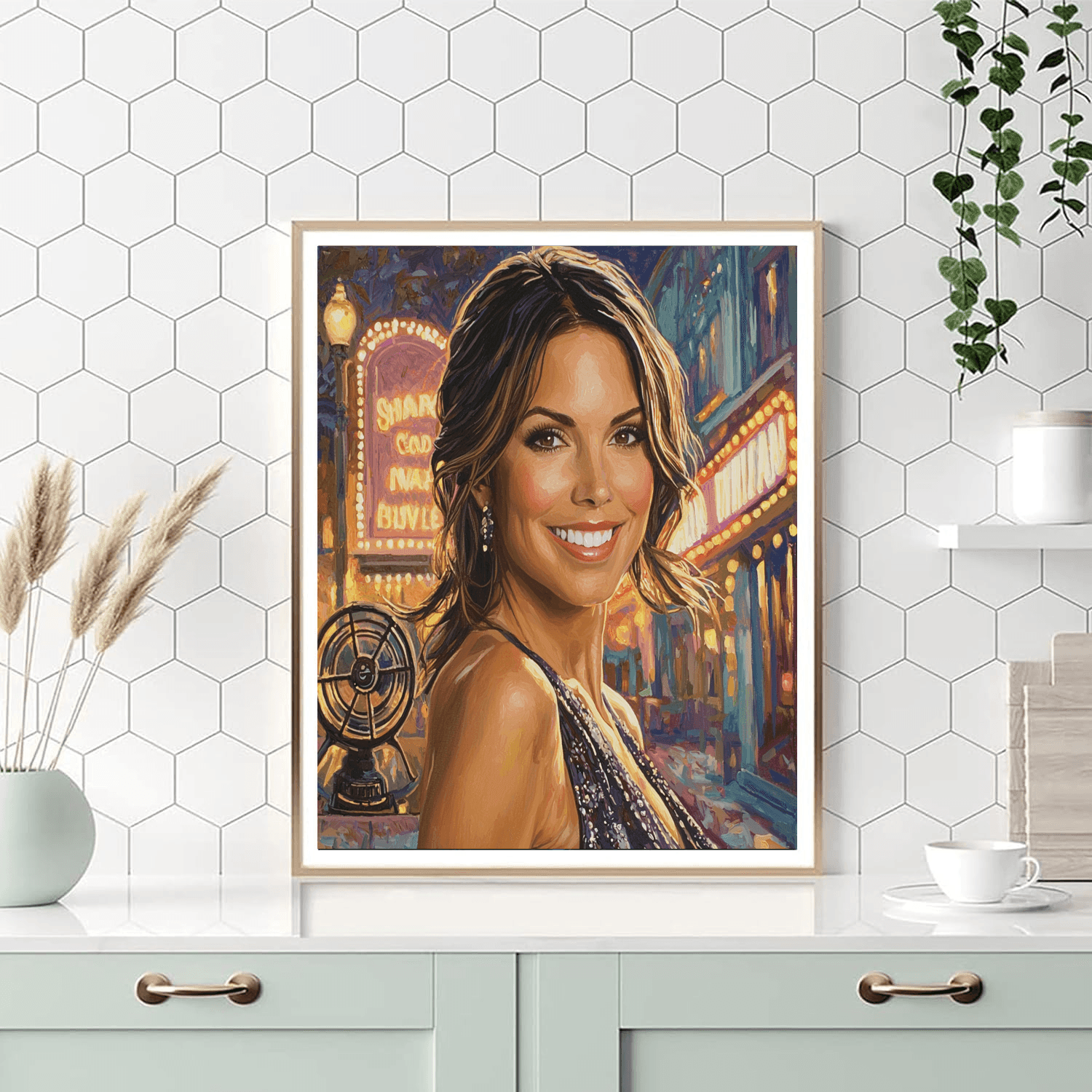 Sandra Bullock: The Brilliant Beauty Of The Box Office Numbered Painting Kits