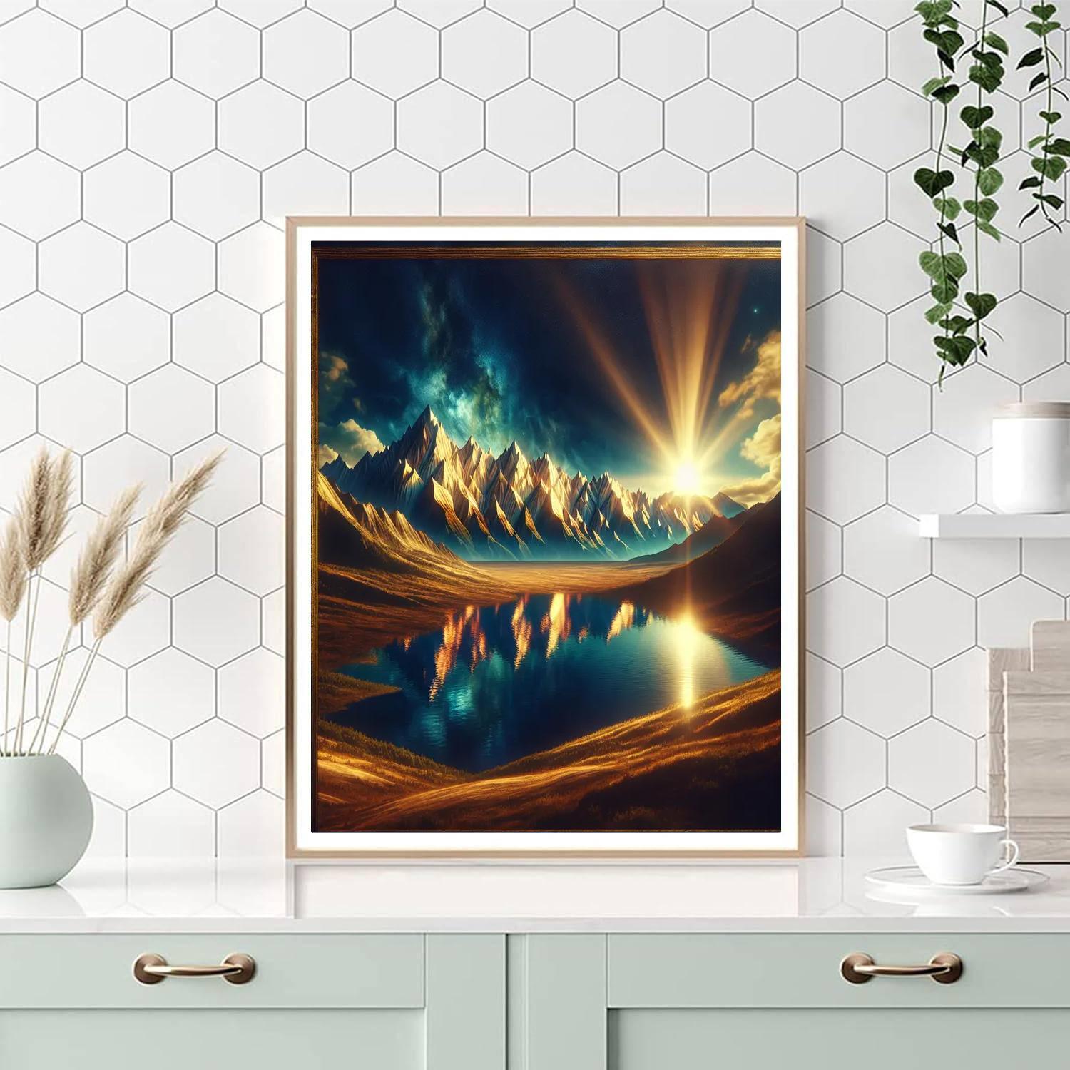 The Great Mountain Escape Painting By Numbers Kit