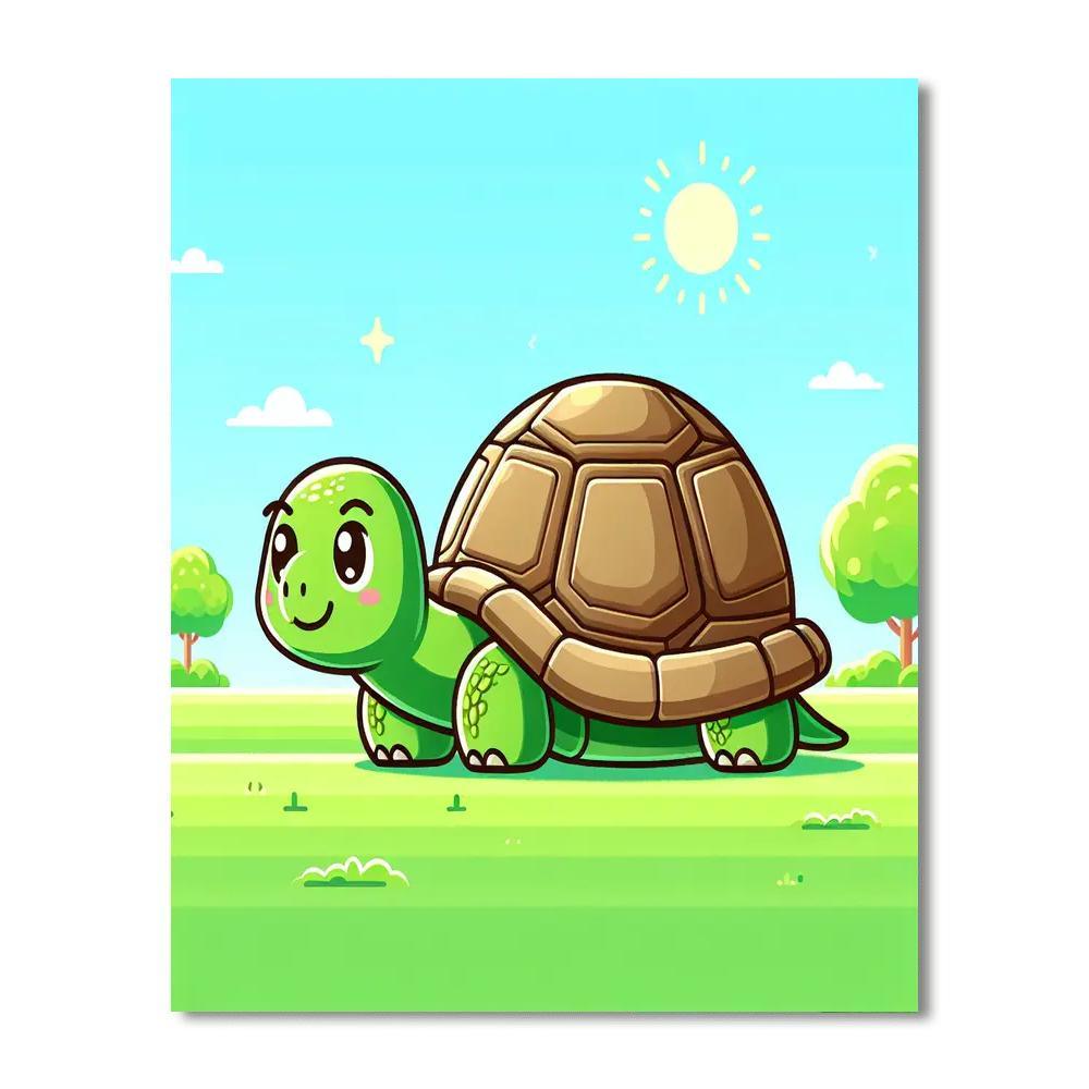 Terrific Tortoise Numbered Painting Kits