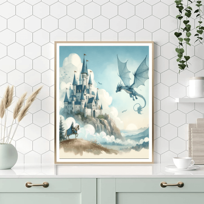 Historic Castle Escape Paint By Color