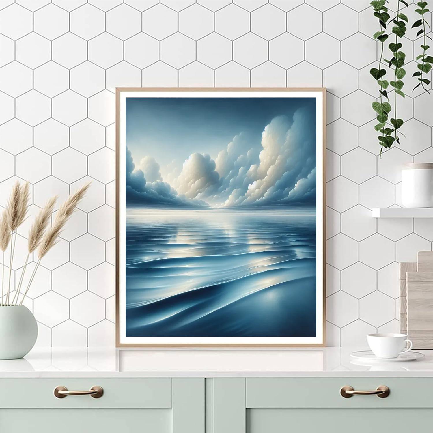 Seascape Reflection Paint By Numbers Kits