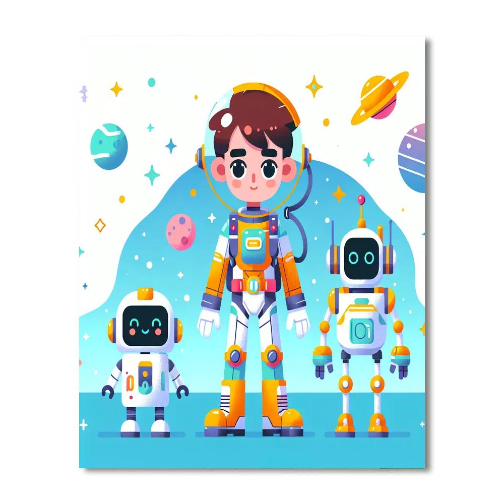 Space Ranger Academy Paint By Numbers Kits