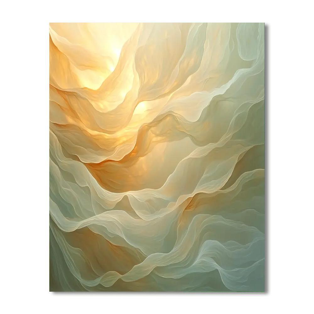 Edgar Degas Inspired Dancing Light And Shadow  DIY Paint By Numbers