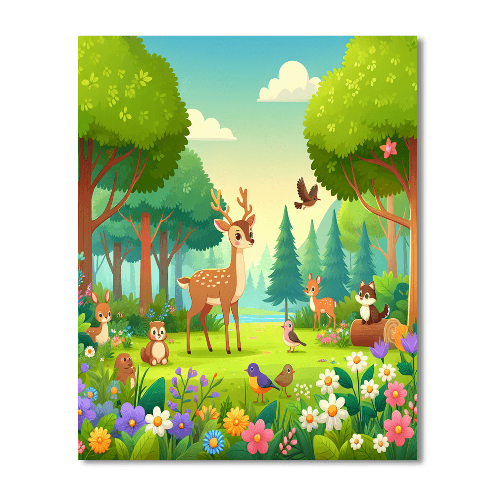 Nature's Secret Wonders Painting By Numbers Kit