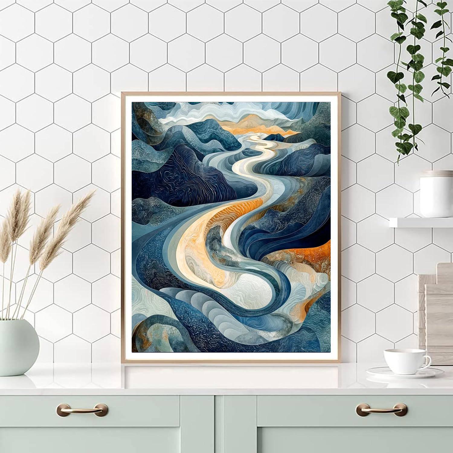 Max Ernst Inspired Mystical Echoes Of The Abyss  Paint By Numbers Kits