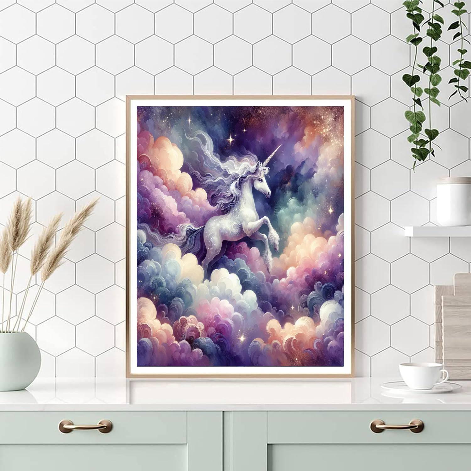 Celestial Unicorn Dream Paint By Number