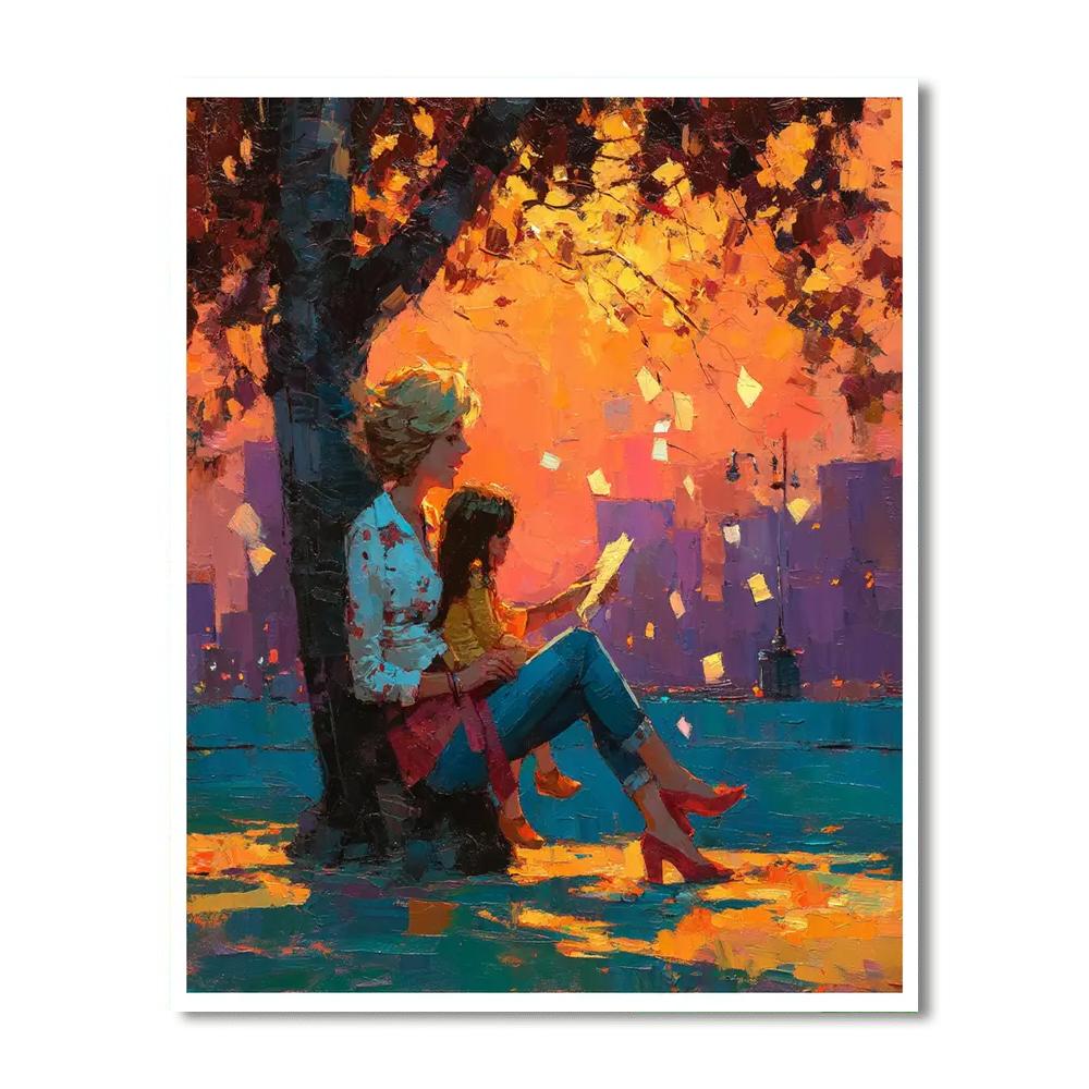 The Melody Of Motherhood Paint By Color