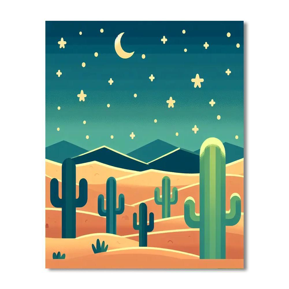 Dreamy Desert Drifts Paint By Color