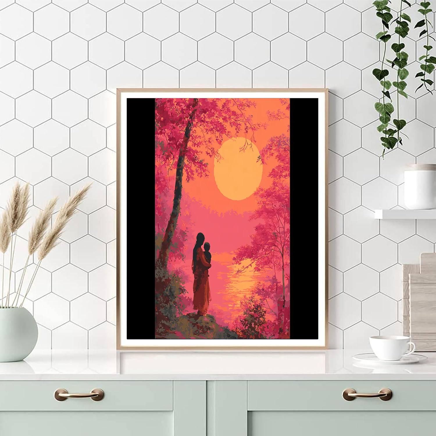 The Sunrise Of Love DIY Paint By Numbers