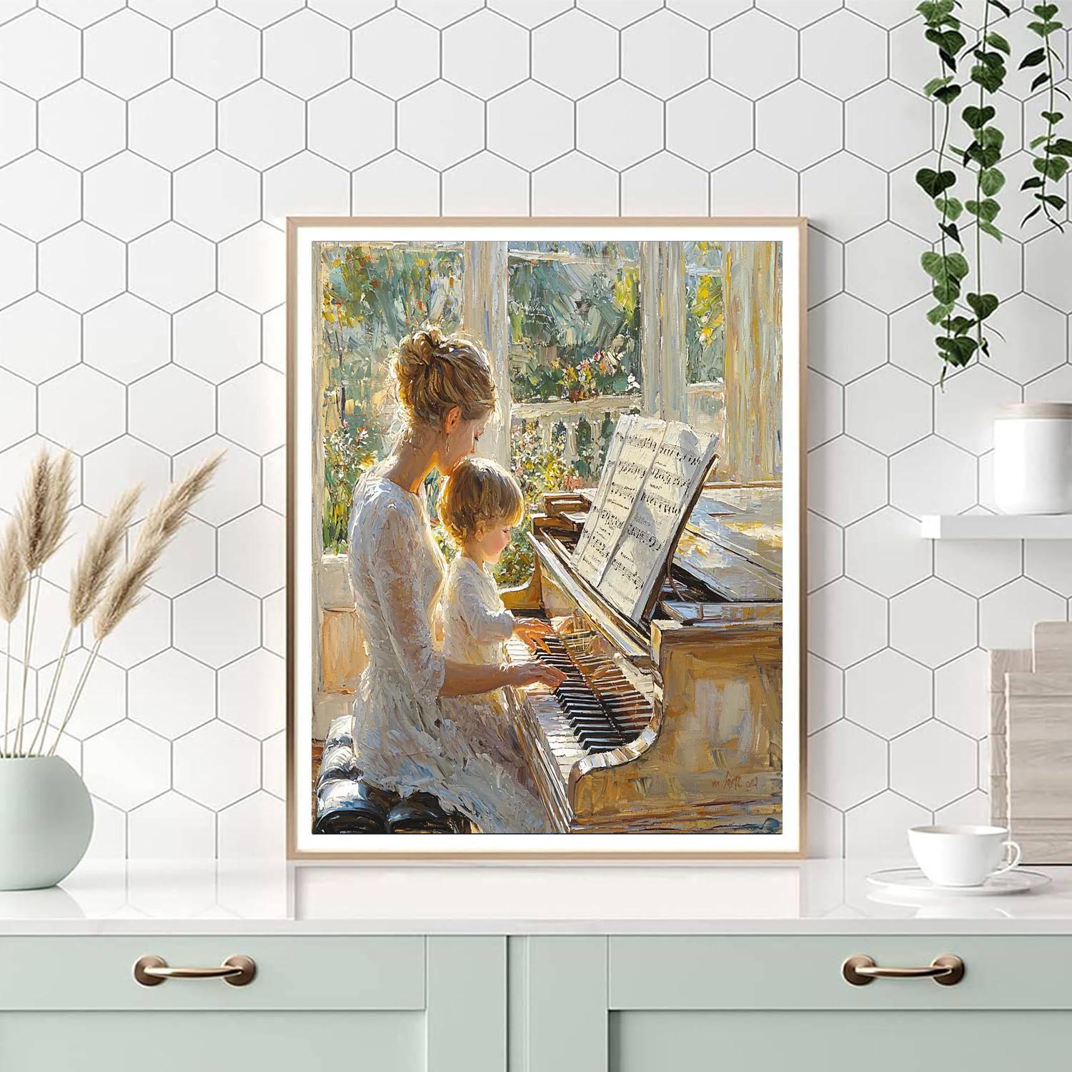 Melodies Of Home Painting Number Kit