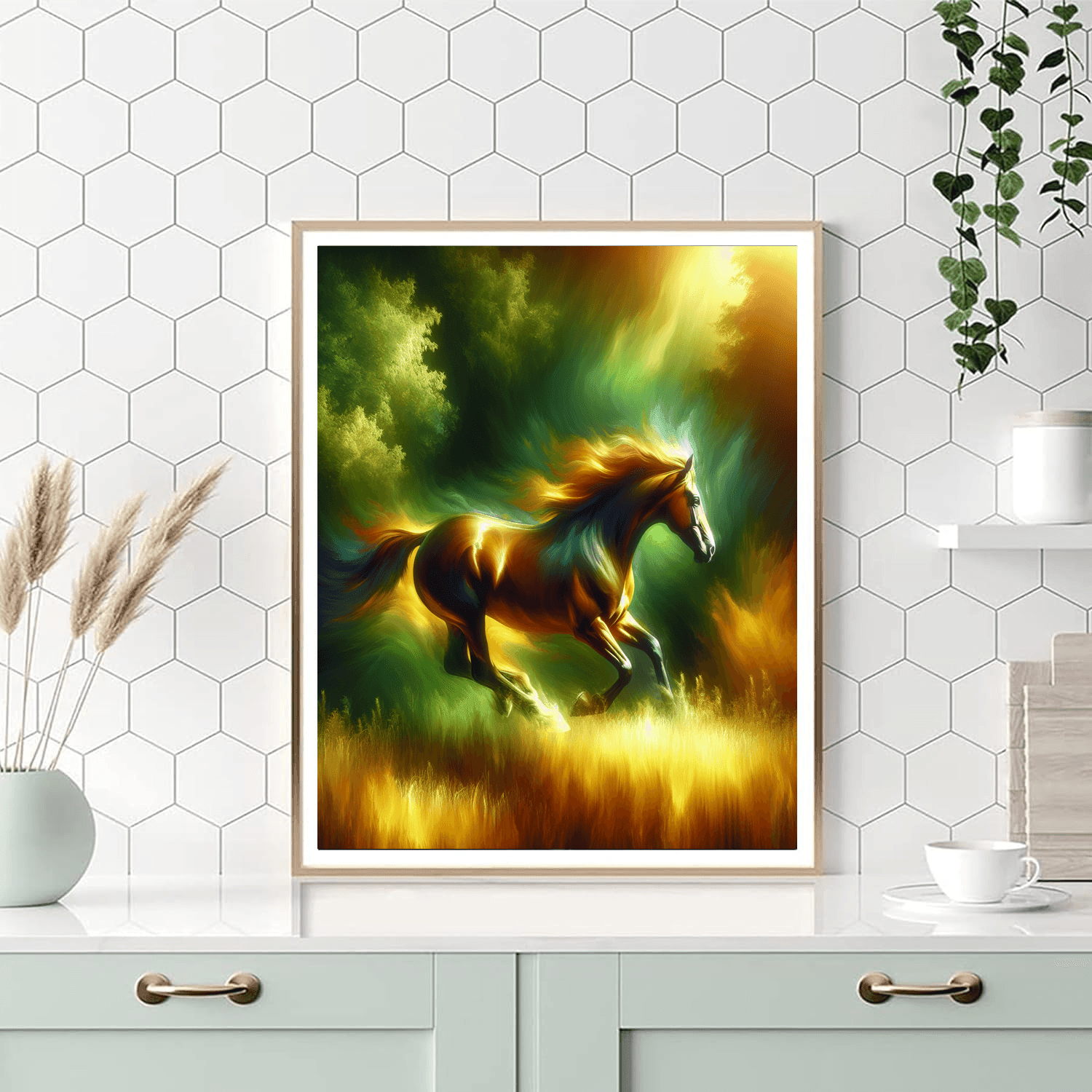 Majestic Horse Paint By Numbers