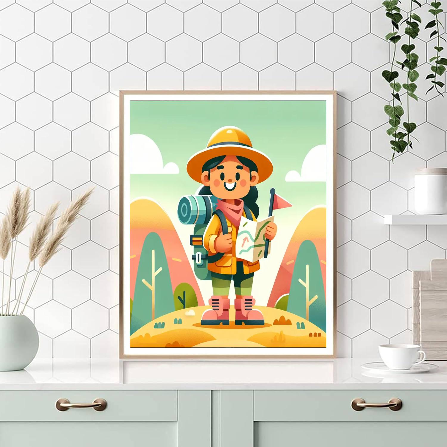 Adventure Seeker Painting By Numbers Kit
