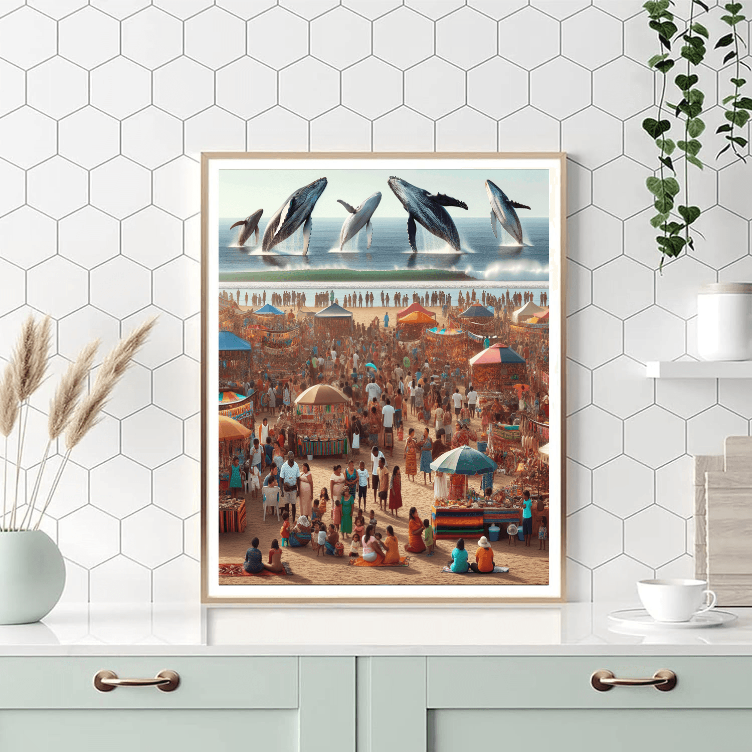 Harvey Bay Whale Festival - Australia Paint By Number