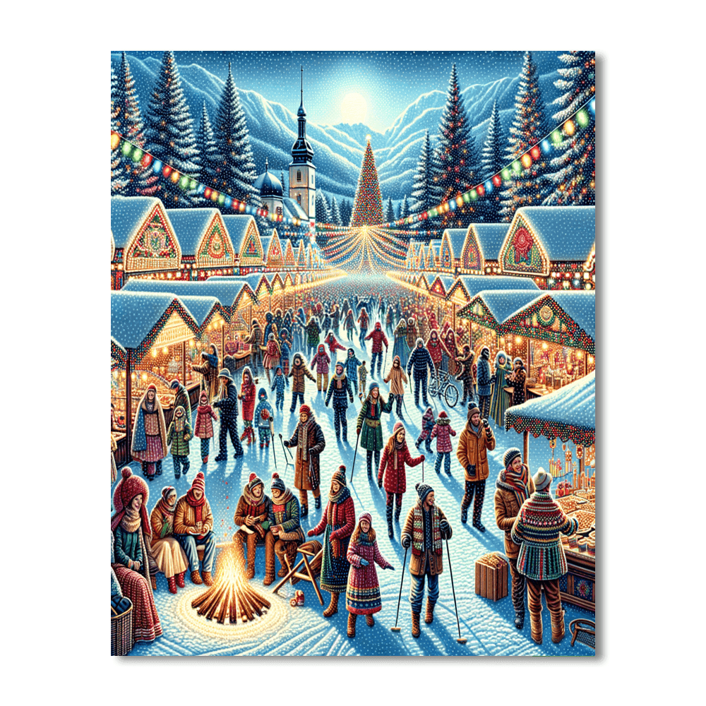 Jolly July Festival - Australia Number Painting