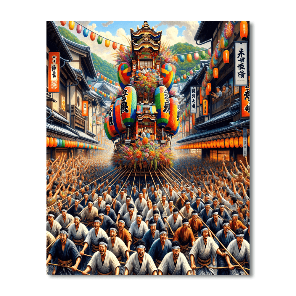 Gion Yamakasa - Japan Paint By Numbers