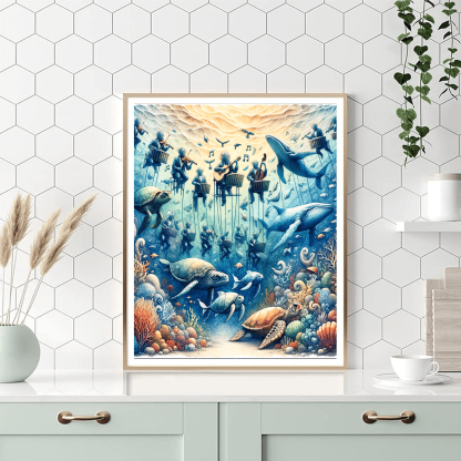 Ocean Melody Paint By Numbers