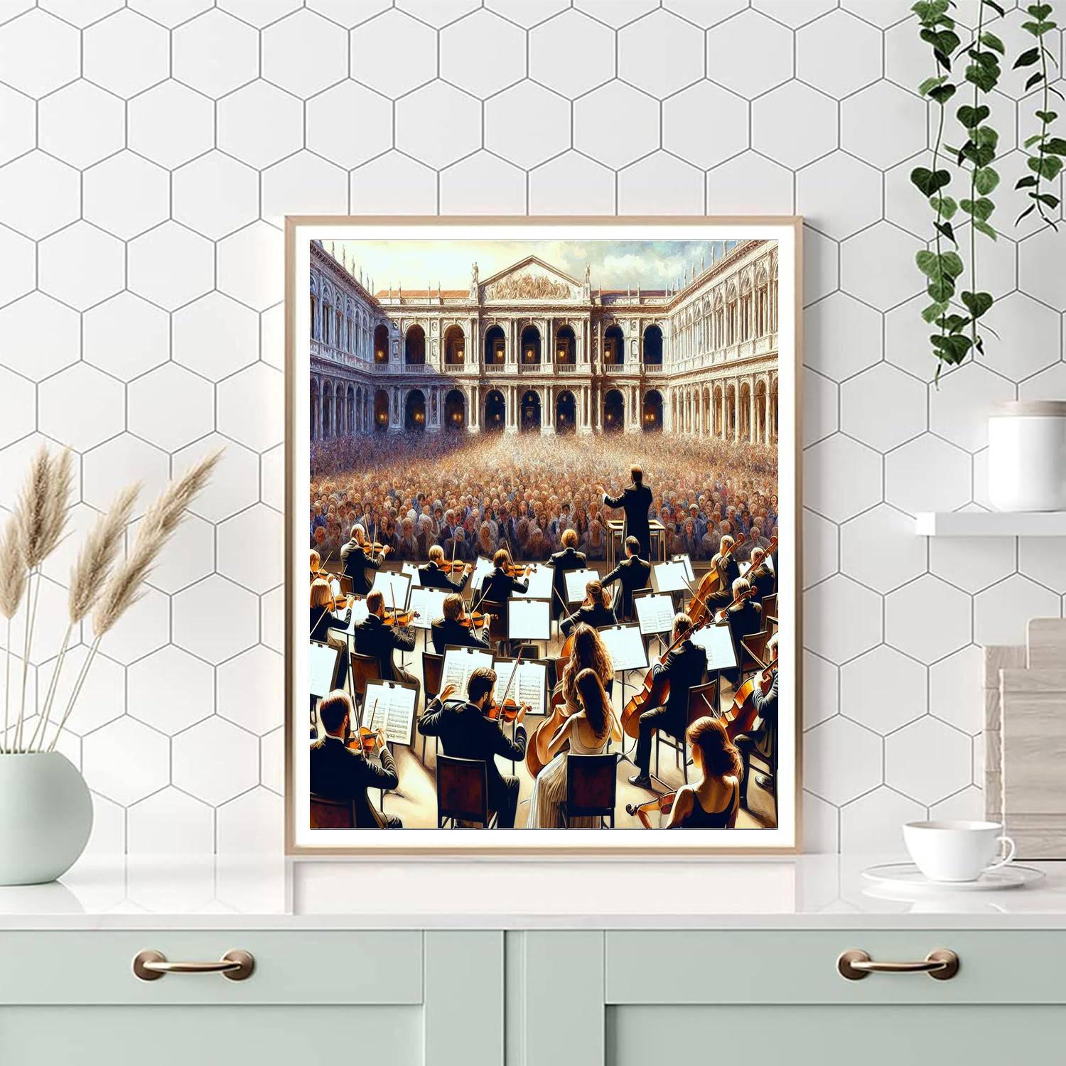 Enescu Festival - Bucharest Numbered Painting Kits