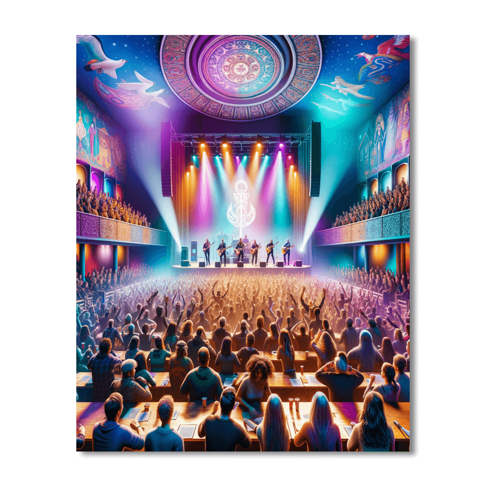 Iceland Airwaves Painting By Numbers Kit