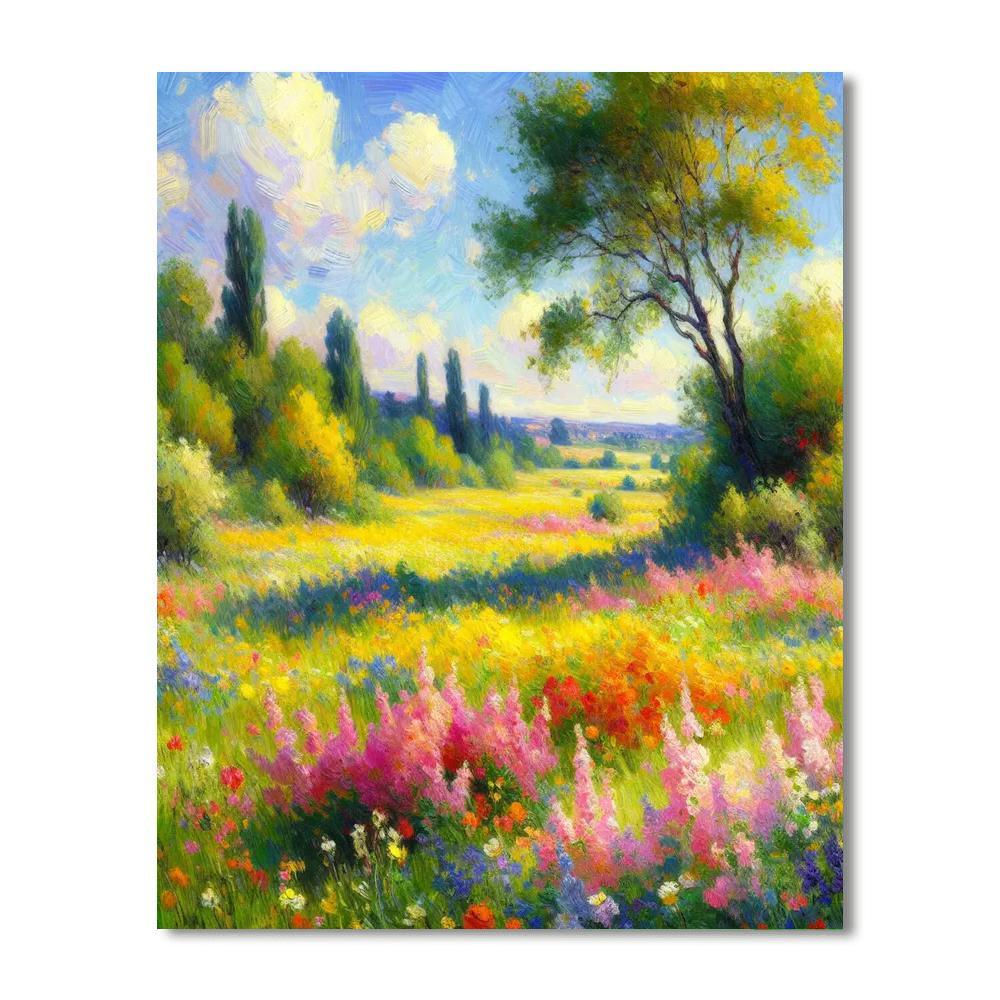 Verdant Meadow Serenade Paint By Numbers