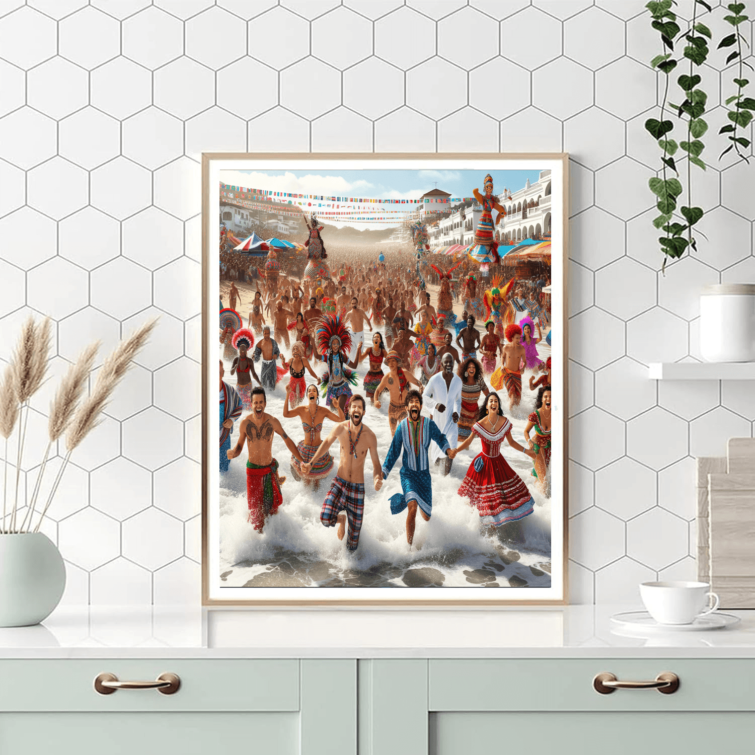 Dia De San Juan - Puerto Rico Paint By Numbers