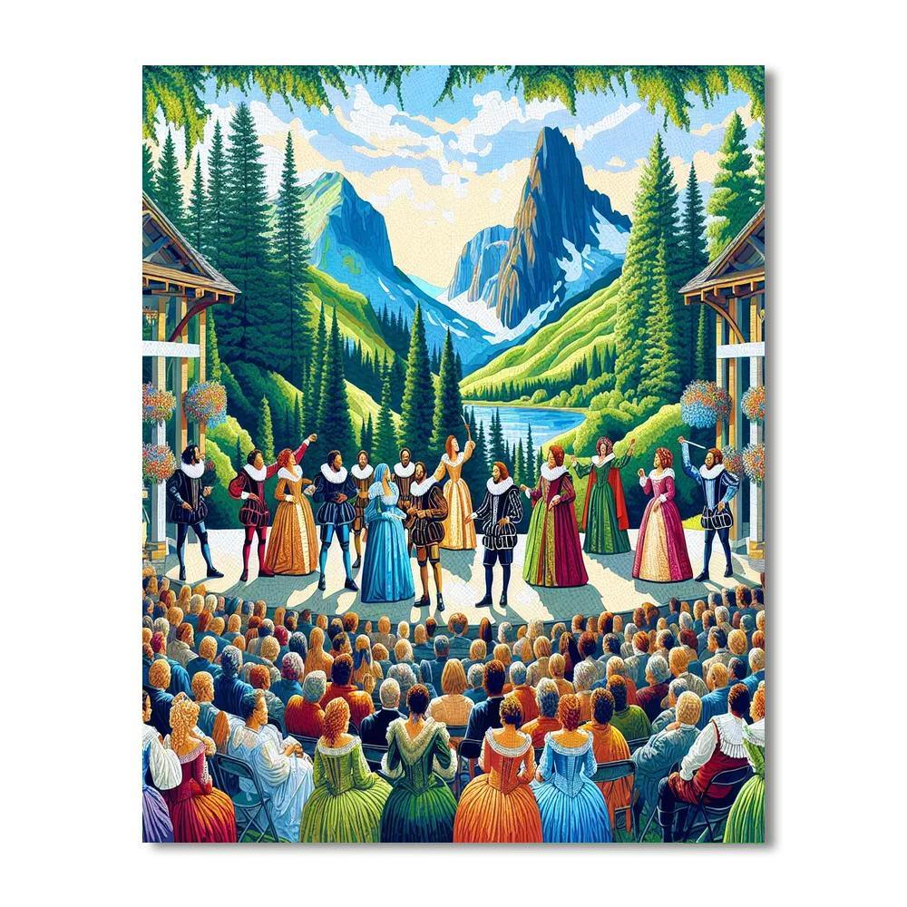 Oregon Shakespeare Festival - Usa Paint By Number