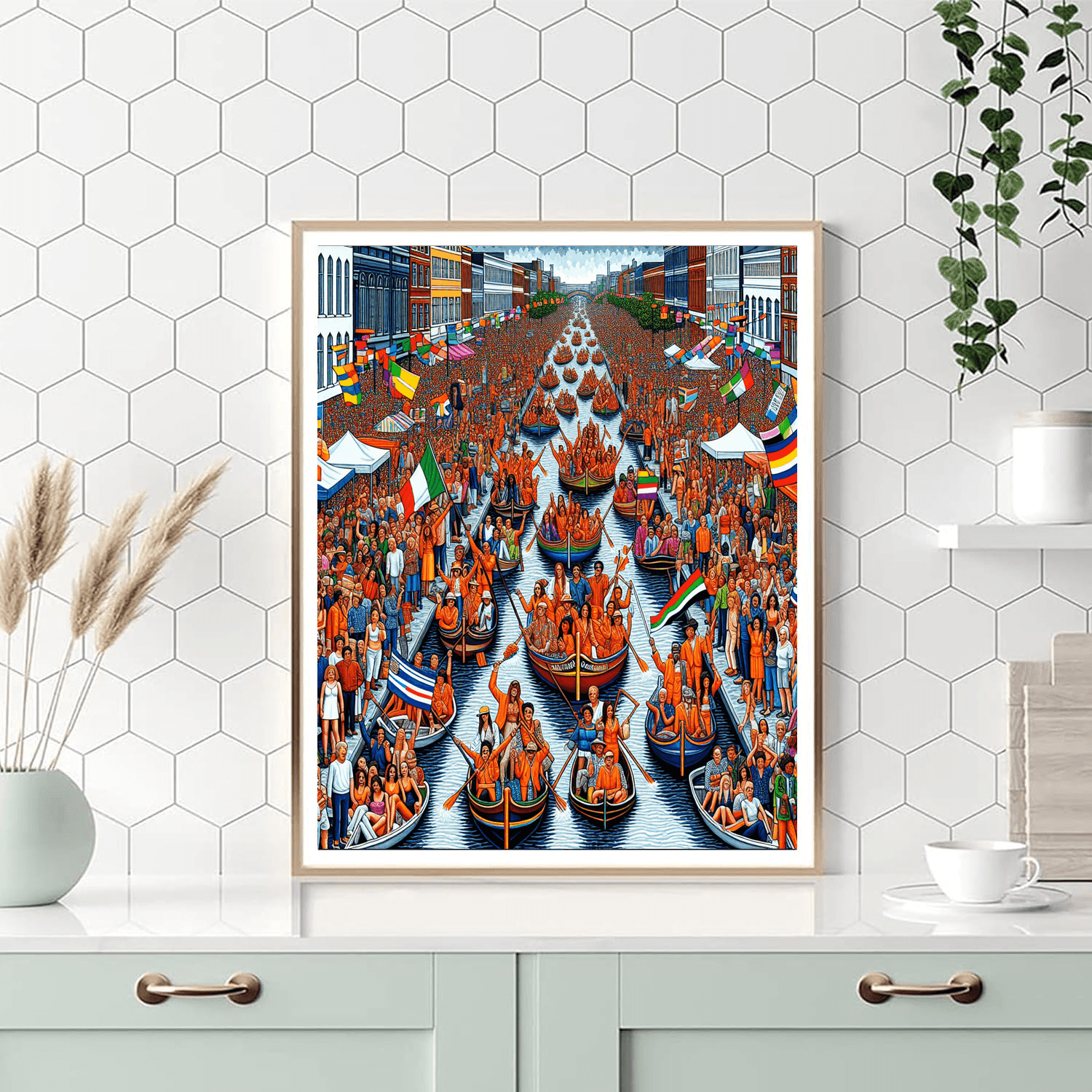 King’s Day - Netherlands Painting By Numbers Kit